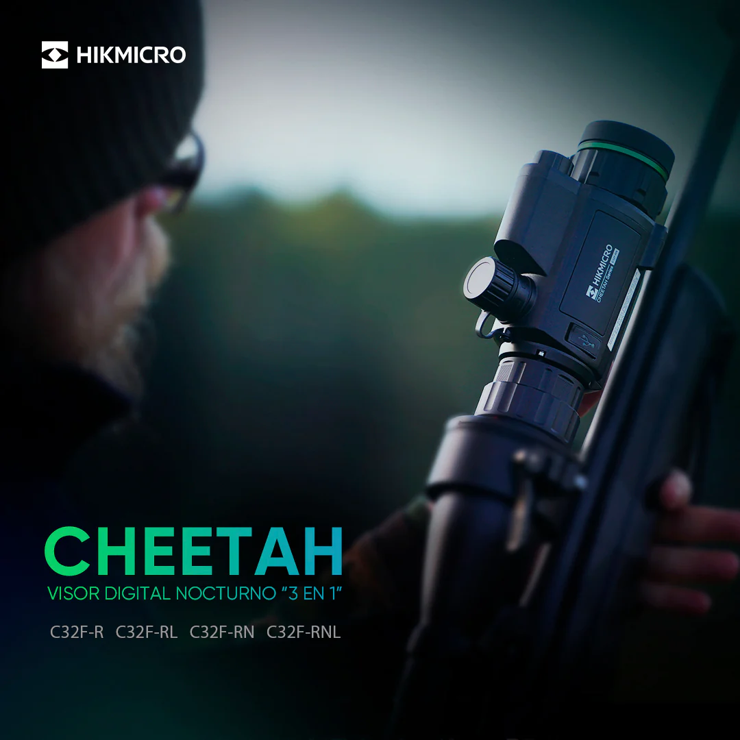 VISOR NOCTURNO DIGITAL HIKMICRO CHEETAH C32F LRF IR 850 / 940 - Imagen 7